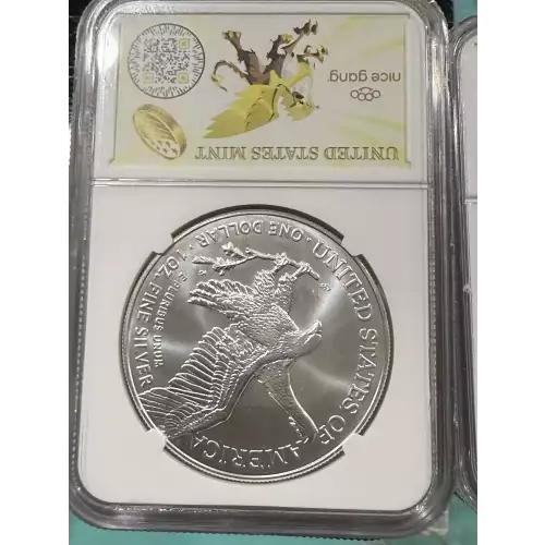 2025 Silver Eagle, Eagle Privy NGC MS69 8th Era Label,First 50,000. In Stock