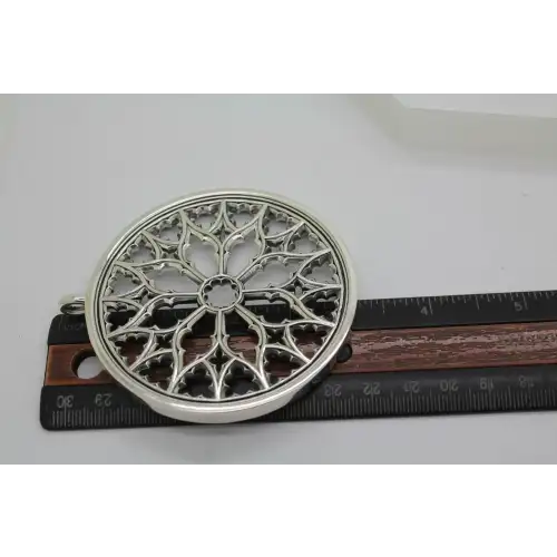 2025 STERLING COLLECTABLE 1st EDITION MARY'S ROSE WINDOW ornament (3)