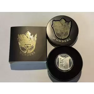 7 Wonders of the World 1 oz .999 Fine Silver Round Statue of Zeus at Olympia Tetradrachm (2)