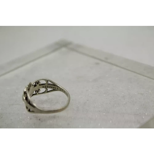 .925 HARLEY DAVIDSON MOTOR CYCLE FILIGREE ring size 8