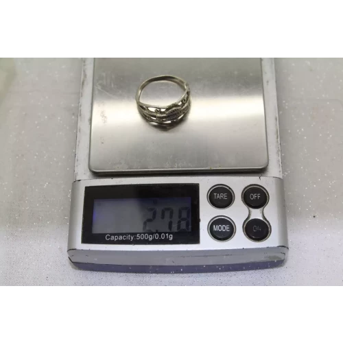 .925 HARLEY DAVIDSON MOTOR CYCLE FILIGREE ring size 8