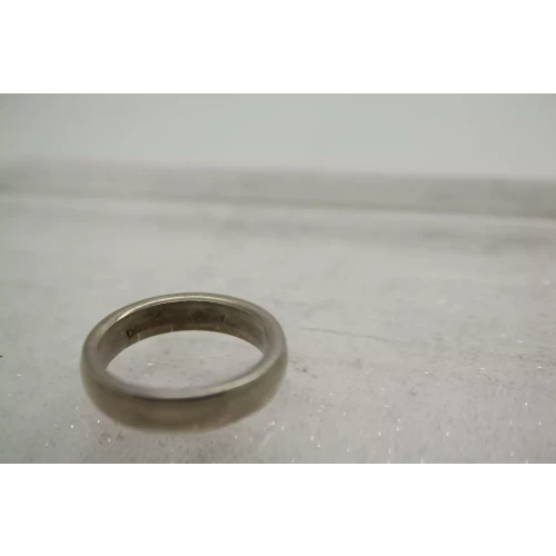 .925 S.S. 5mm wide SOLID SILVER WEDDING BAND size 9.5