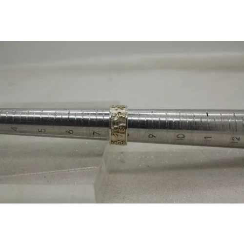 .925 S.S. CHINESE SYMBOL for LOVE & HAPPINESS CIGAR BAND ring 7.75