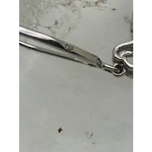 .925 S.S. DIAMOND IN MOTION INFINITY HEART DANGLE earrings (5)