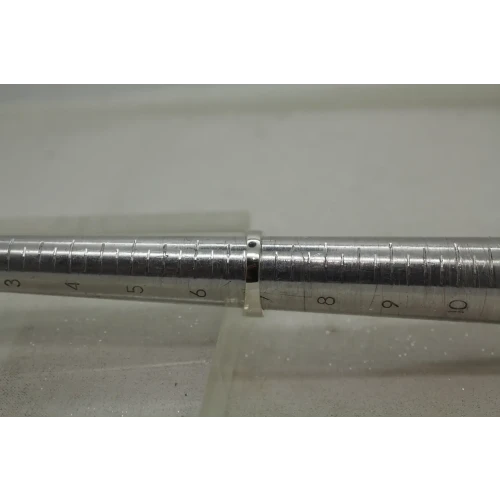 .925 S.S. DQ DIAMONIQUE CZ CROSSOVER WAVE BAND ring size 7