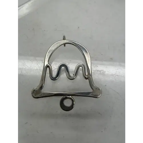 .925 S.S. OPENWORK HOLIDAY CHRISTMAS BELL pendant (3)