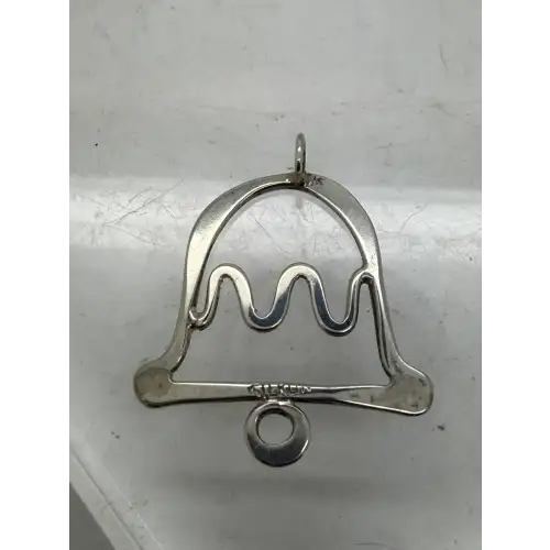 .925 S.S. OPENWORK HOLIDAY CHRISTMAS BELL pendant (5)