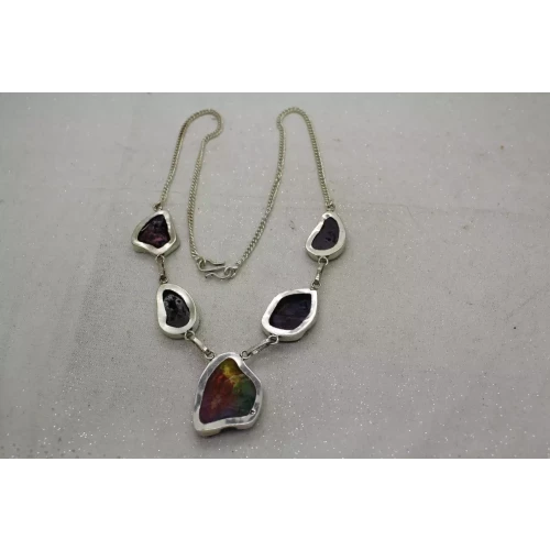 .925 S.S. PURPLE DRUZY QUARTZ 
