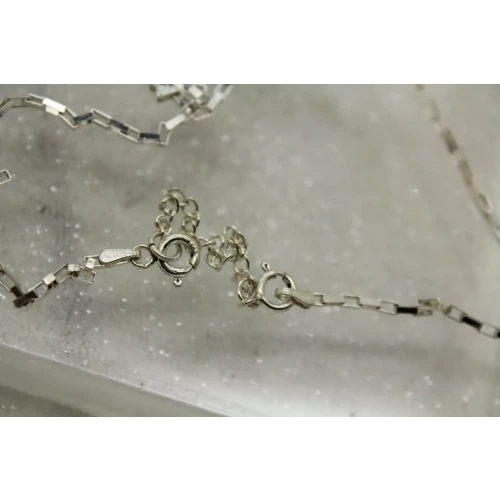 .925 Sterling Silver 1.6mm BOX CHAIN 18