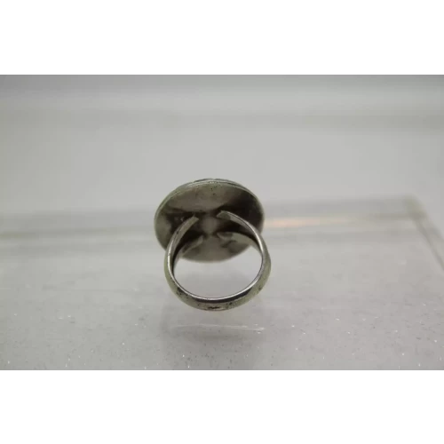 .925 Sterling Silver TURQUOISE NATIVE AMERICAN ring size 6.25