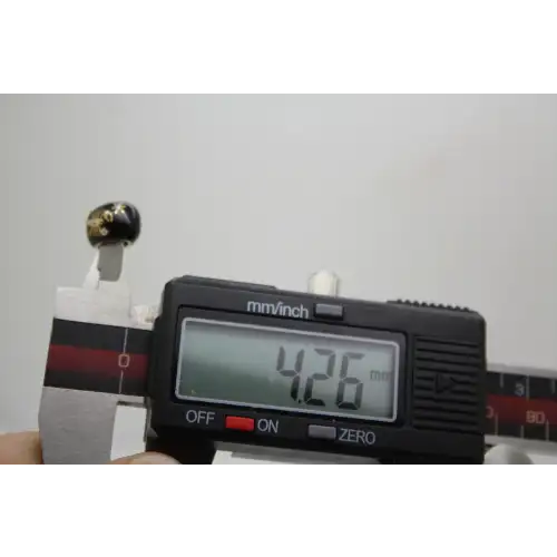 ADINA REYTER 14k Y.G. ZODIAC CERAMIC DIAMOND GEMINI BIG BEAD #