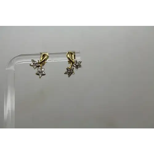ADL ABRAHAM DAVID LOEWENSTARK DIAMOND SHOOTING STAR earrings