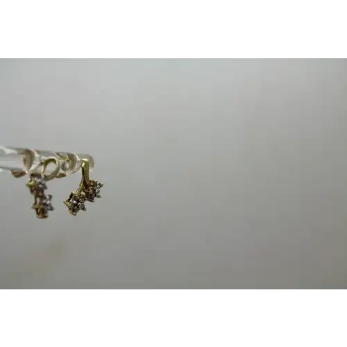 ADL ABRAHAM DAVID LOEWENSTARK DIAMOND SHOOTING STAR earrings (2)