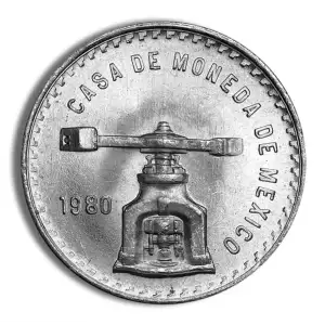 Any Year 1oz Mexican Silver Onza Balance Scale