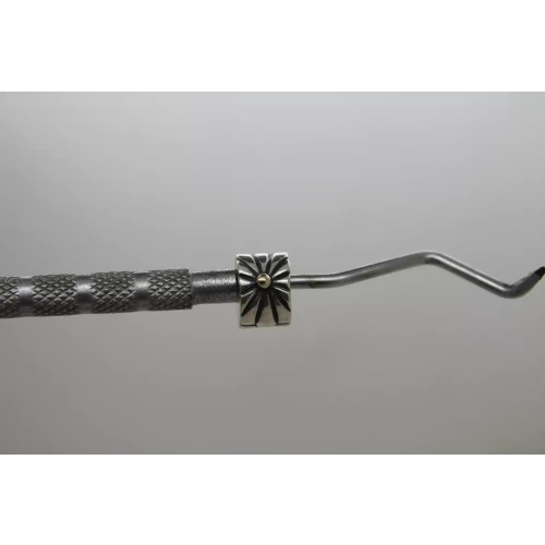 Auth. PANDORA ALE .925 S.S. 14k Y.G. STARBURST CLIP charm