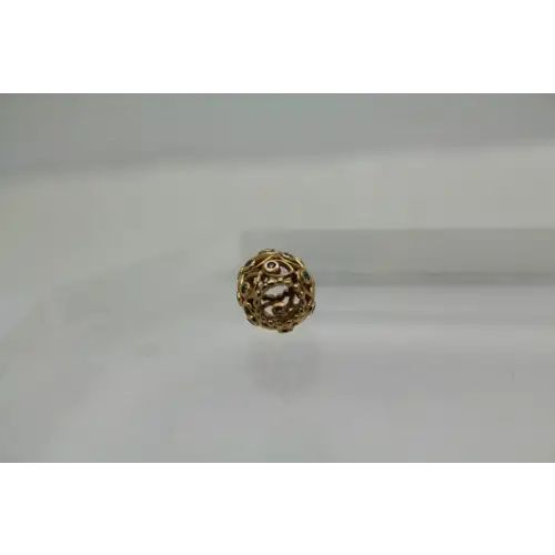 Authentic PANDORA 14k Y.G. OCEAN TREASURES RETIRED CHARM #