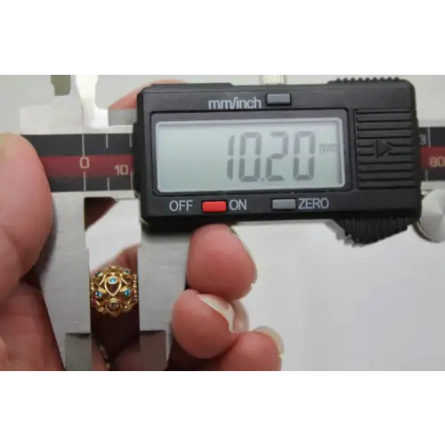 Authentic PANDORA 14k Y.G. OCEAN TREASURES RETIRED CHARM #