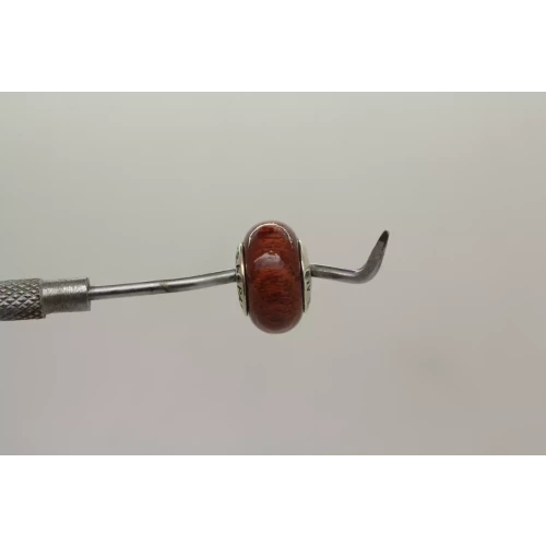 Authentic PANDORA ALE .925 S.S. ACAPU WOOD CHARM BEAD