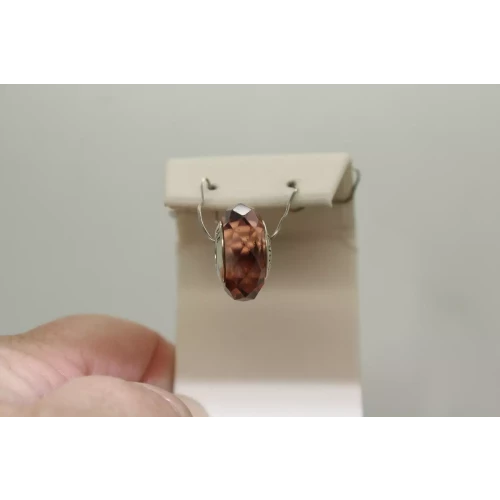 Authentic PANDORA ALE .925 S.S. BLUSH PINK FACETED MURANO charm