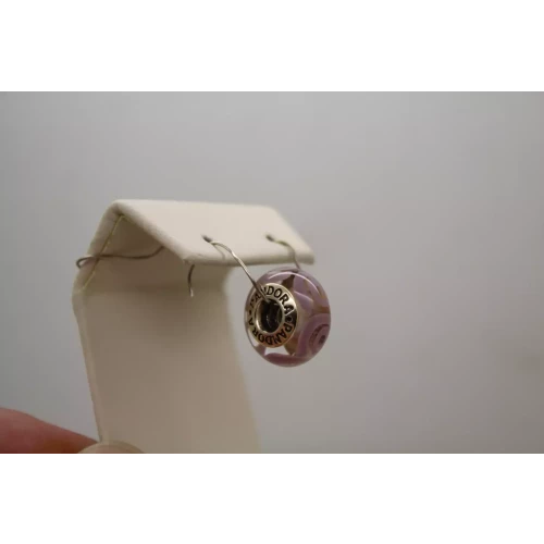 Authentic PANDORA ALE .925 S.S. BUTTERFLY KISSES MURANO CHARM