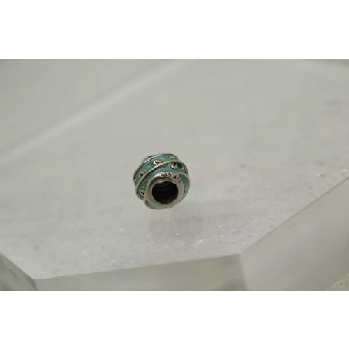 Authentic PANDORA ALE .925 S.S. LT. BLUE ENAMEL VINES charm