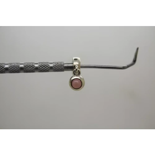 Authentic PANDORA ALE .925 S.S. PINK DROP DANGLE SPACER charm