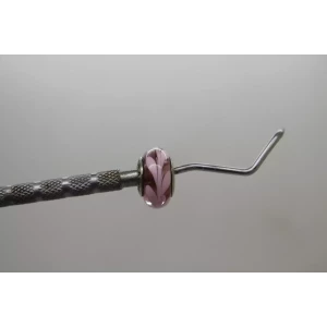Authentic PANDORA ALE .925 S.S. PINK SWIRL MURANO GLASS charm