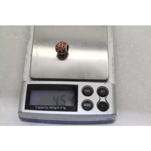 Authentic PANDORA ALE .925 S.S. RED ENAMEL VINES charm