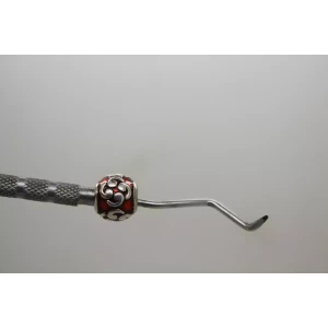 Authentic PANDORA ALE .925 S.S. RED ENAMEL ZEN charm