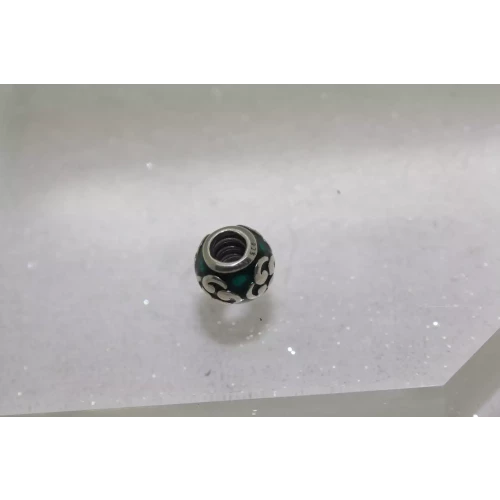 Authentic PANDORA TEAL ZEN ENAMEL charm