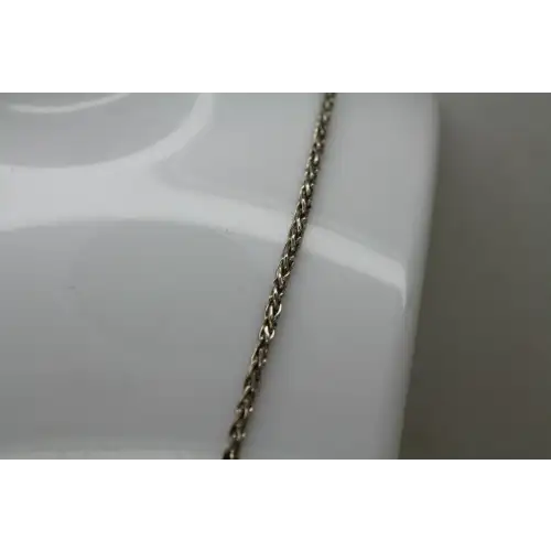 BALI SUARTI .925 S.S. HOOK CLASP SPIGA WHEAT CHAIN necklace 28