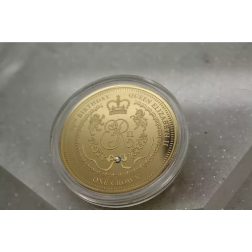 BRADFORD EXCHANGE H.M. QUEEN ELIZABETH II 90th Birthday ONE CROWN
