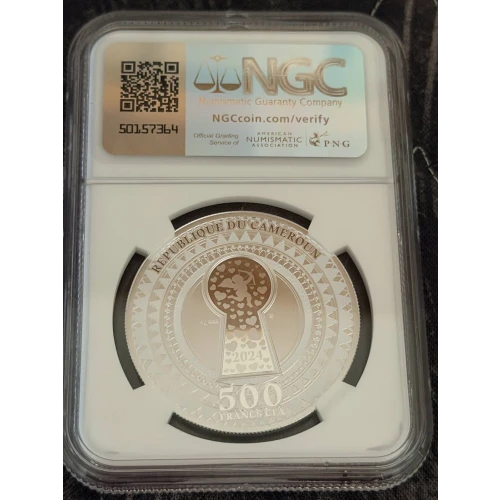 CAMEROON Silver 500 FRANCS