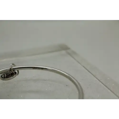 CAPE COD LESTAGE .925 S.S. & 14k Y.G. SCREW BALL CHARM BANGLE 7