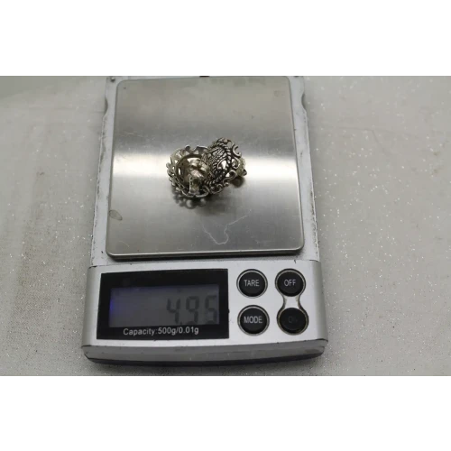 CAROLYN POLLACK RELIOS .925 S.S. DOMED FILIGREE PAISLEY earrings