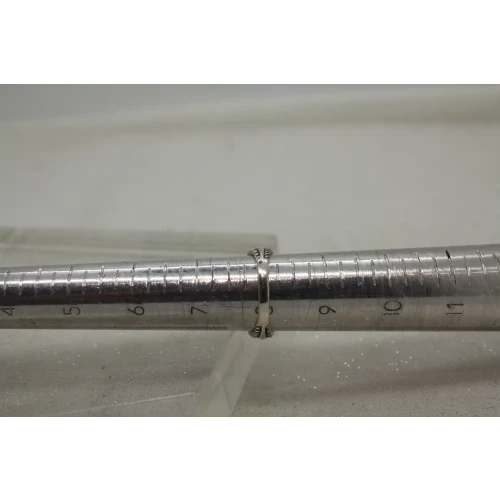 CAROLYN POLLACK RELIOS .925 S.S. LONDON BLUE TOPAZ 3 stone size 8