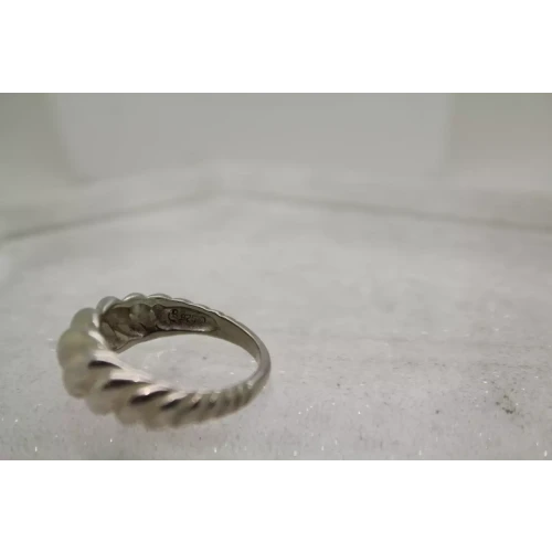 CAROLYN POLLACK RELIOS .925 S.S. SHRIMP BAND ring size 7