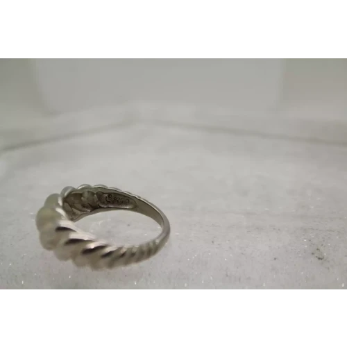 CAROLYN POLLACK RELIOS .925 S.S. SHRIMP BAND ring size 7