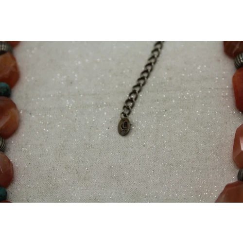 CAROLYN POLLACK RELIOS .925 S.S. SPINY OYSTER TURQUOISE necklace