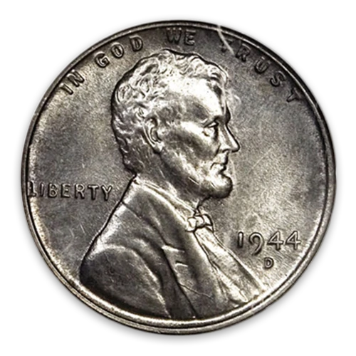 Cent - Lincoln Wheat Ear reverse STEEL -  Circulated