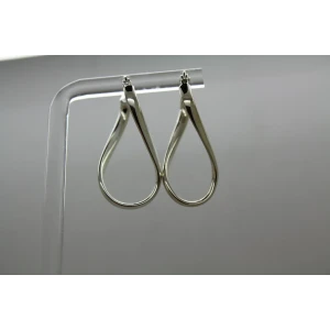 CHAMILIA .925 S.S. INFINITY CHARM HOOP earrings