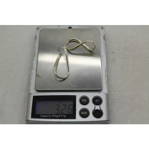 CHAMILIA .925 S.S. INFINITY CHARM HOOP earrings