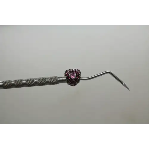 CHAMILIA .925 S.S. JEWELED HEART IN HEART CZ BEAD charm