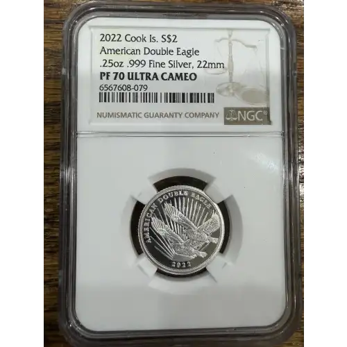 Cook Islands Silver 2 DOLLARS