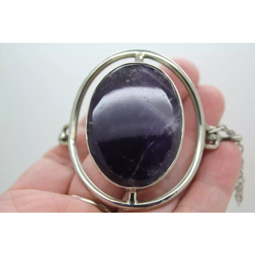 Designer MOUNE MODELE DEPOSE Large AMETHYST bracelet