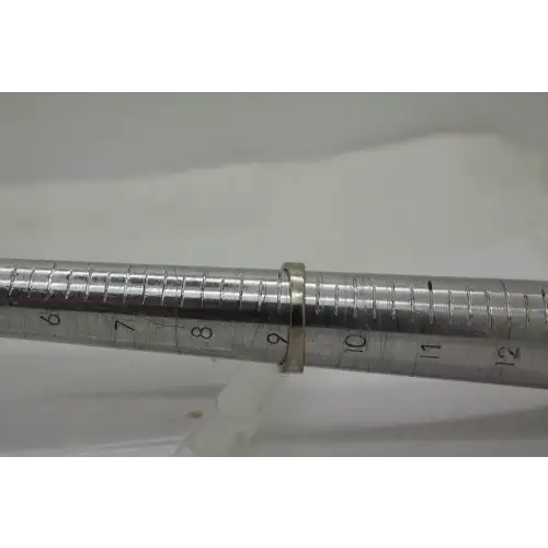 DIAMONIQUE .925 S.S. DQ CZ BAND ring size 9.25