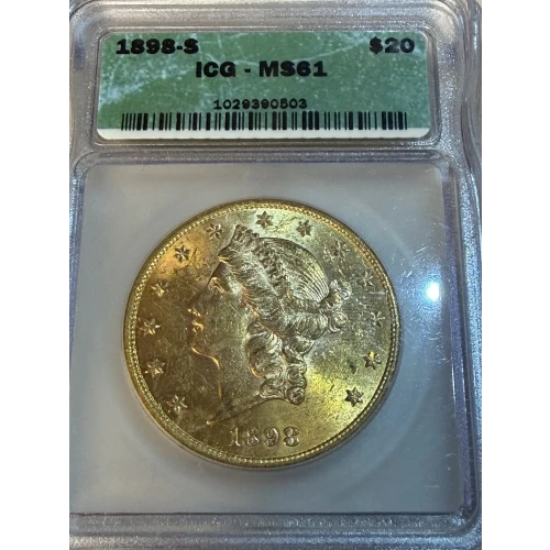Double Eagles---Liberty Head 1849-1907 -Gold- 20 Dollar