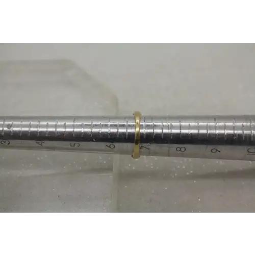 EFFY 14k Y.G. PAVE DIAMOND VINTAGE FILIGREE DESIGN ring size 6.75