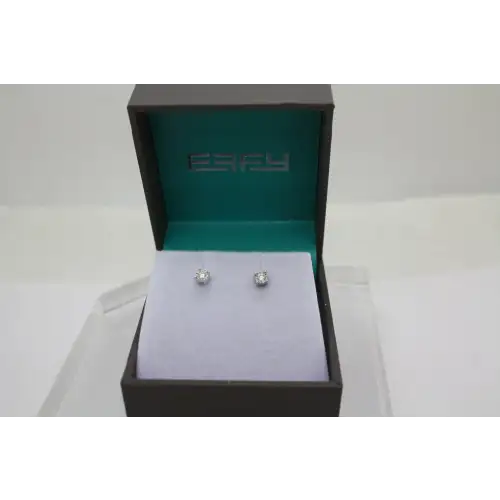 EFFY 925 S.S. .06ctw DIAMOND STUD earrings (2)