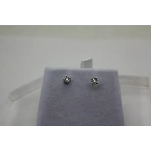 EFFY 925 S.S. .06ctw DIAMOND STUD earrings (3)